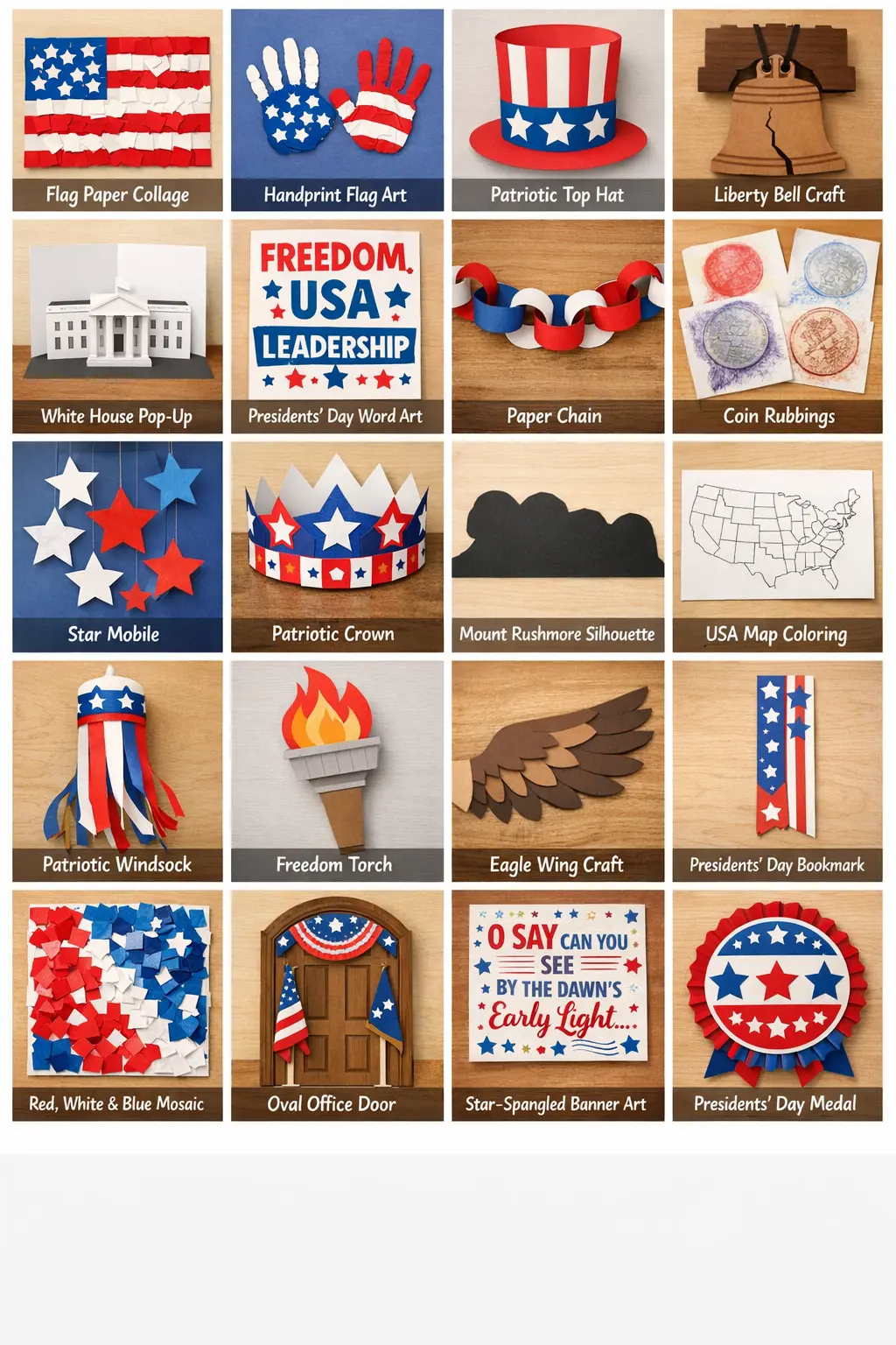 20 Creative Presidents’ Day Craft Ideas for Kids