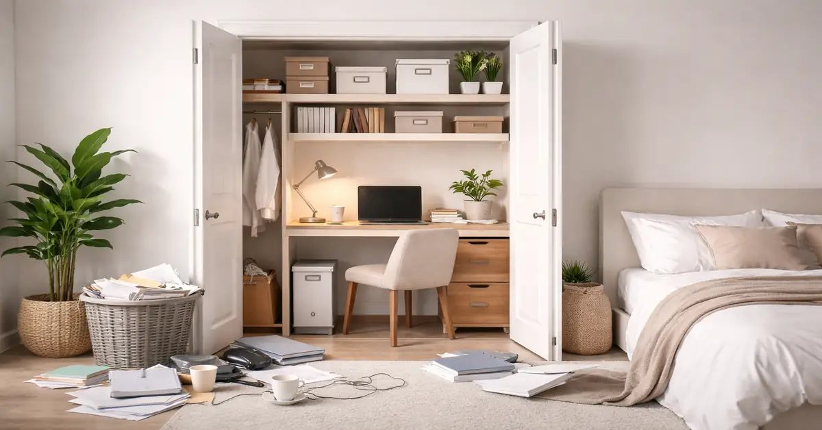 The “Cloffice” Cure: How to Stop Your Home Office from Taking Over Your Life