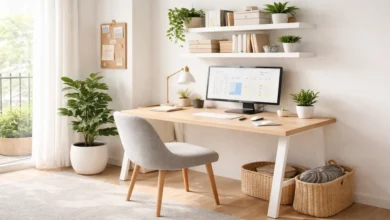 Setting Up a Productive Home Workspace in a Small Space