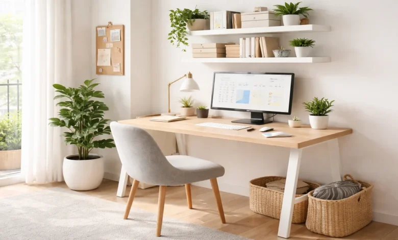 Setting Up a Productive Home Workspace in a Small Space