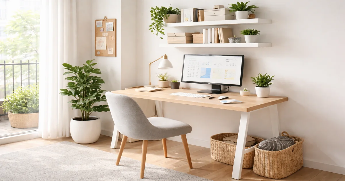 Setting Up a Productive Home Workspace in a Small Space