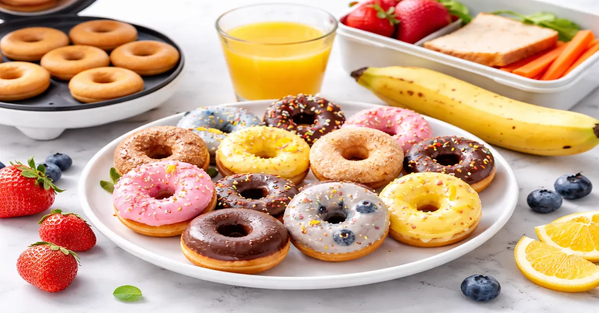 No-Cough Breakfasts: 10 Mini Donut Recipes Your Kids Will Actually Eat Before School