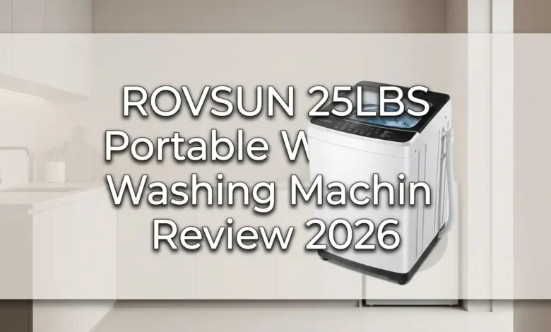 ROVSUN 25LBS Portable Washing Machine Review 2026